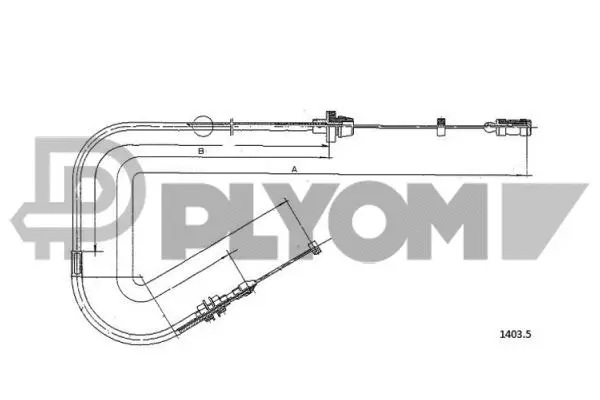 Accelerator Cable (P018975)