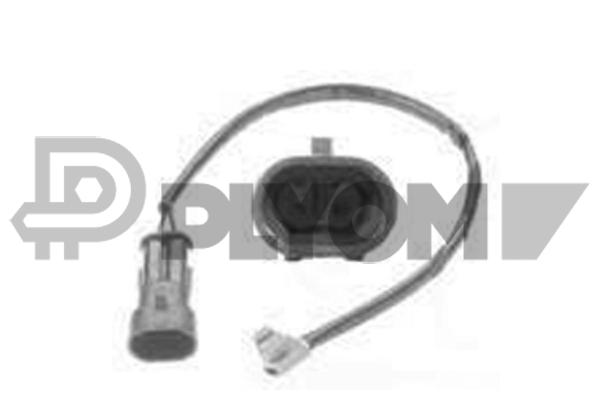 Warning Contact, brake pad wear (P755094)