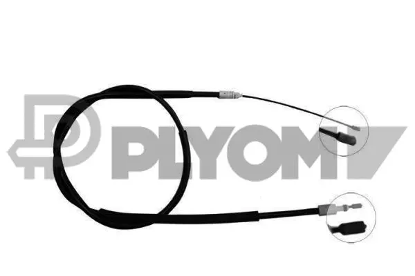 Cable Pull, parking brake (P760595)