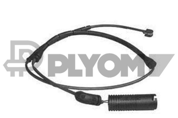 Warning Contact, brake pad wear (P755113)
