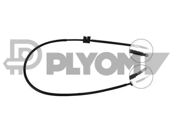 Cable Pull, parking brake (P766004)