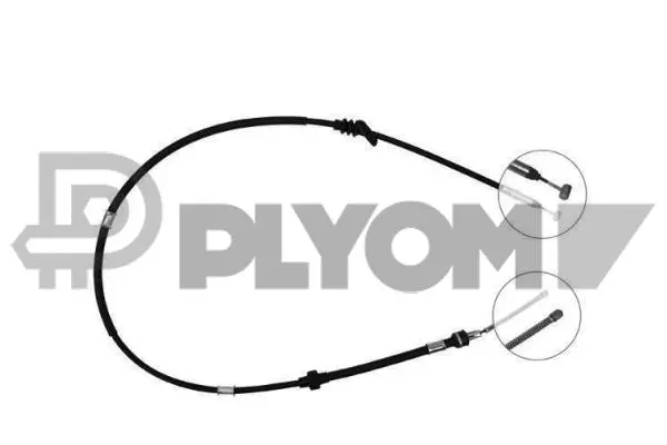 Cable Pull, parking brake (P761537)
