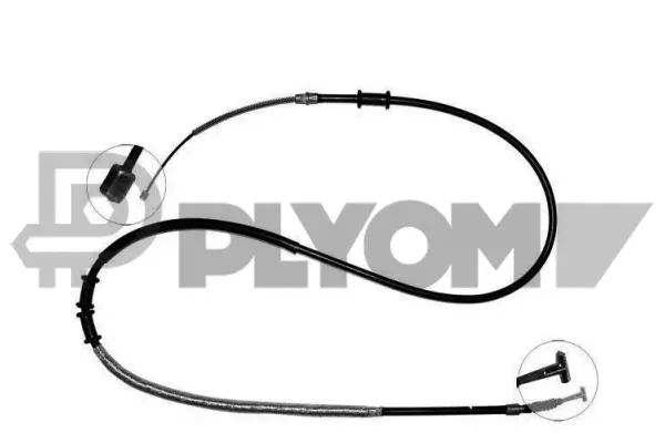 Cable Pull, parking brake (P019001)