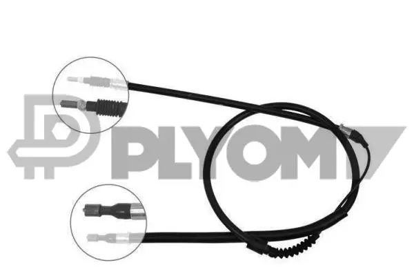 Cable Pull, parking brake (P762013)