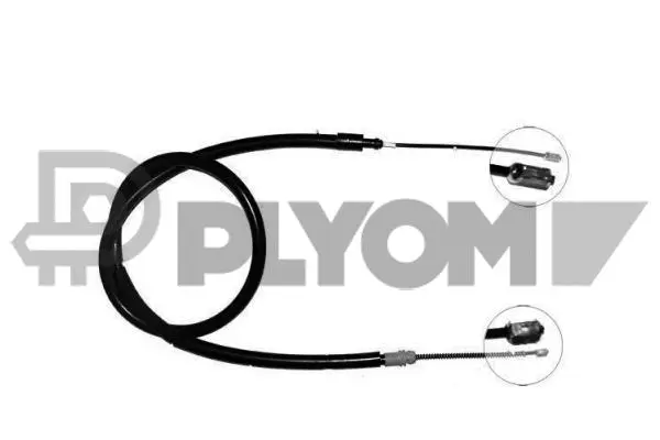 Cable Pull, parking brake (P038285)