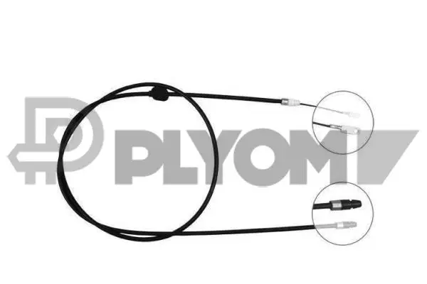 Cable Pull, parking brake (P766247)