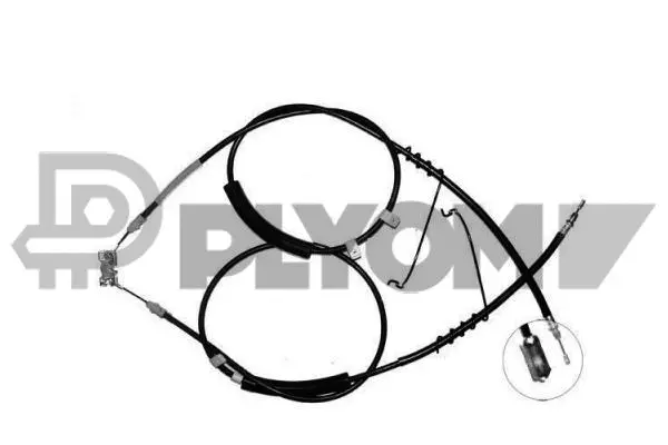 Cable Pull, parking brake (P088064)