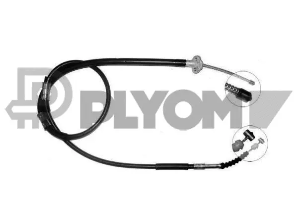 Cable Pull, parking brake (P762726)