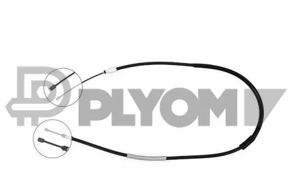 Cable Pull, parking brake (P766170)