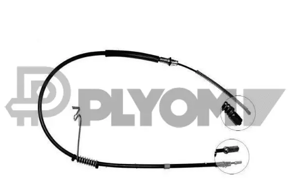 Cable Pull, parking brake (P760154)