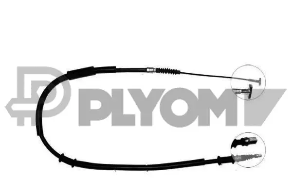 Cable Pull, parking brake (P761655)