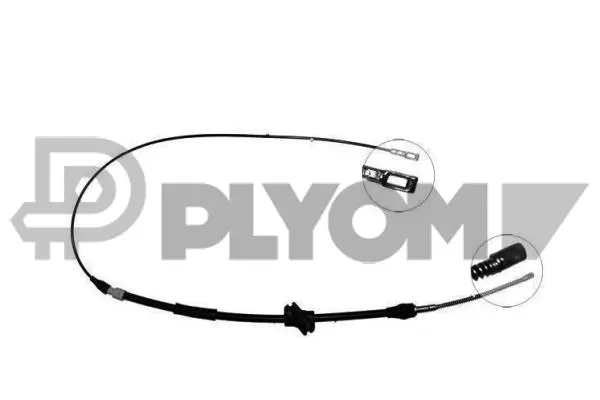 Cable Pull, parking brake (P765971)