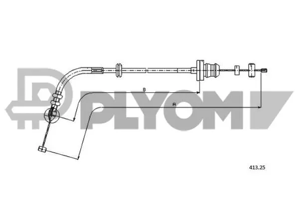 Accelerator Cable (P015858)