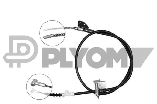 Cable Pull, parking brake (P762651)