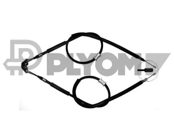 Cable Pull, parking brake (P489098)