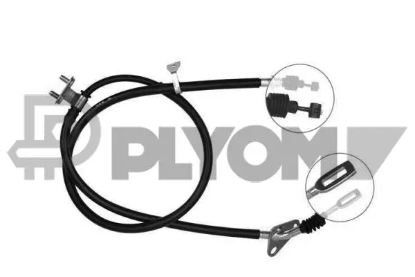 Cable Pull, parking brake (P761741)