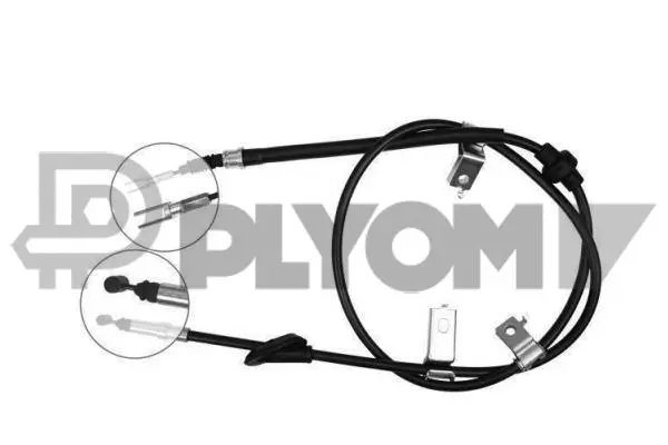 Cable Pull, parking brake (P708082)