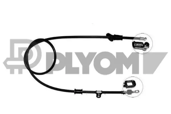 Cable Pull, parking brake (P258011)
