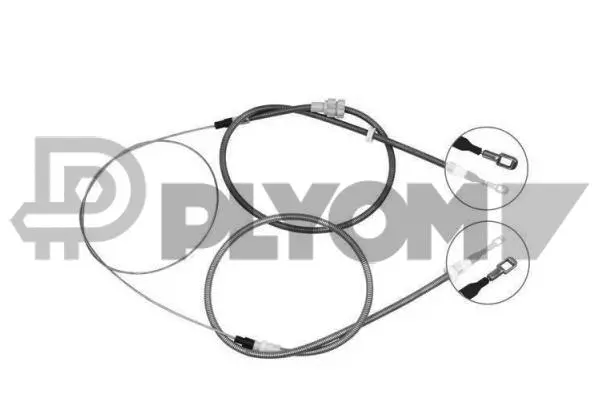 Cable Pull, parking brake (P761363)