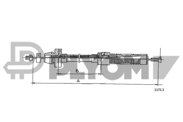 Accelerator Cable (P761126)