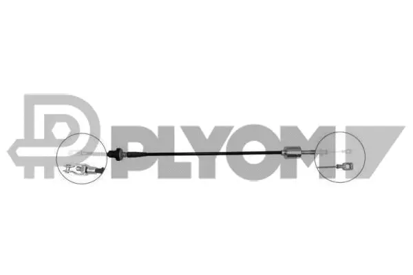 Cable Pull, clutch control (P708074)