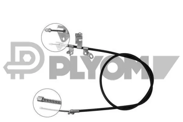 Cable Pull, parking brake (P762787)