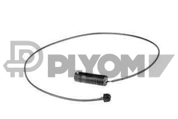 Warning Contact, brake pad wear (P755105)