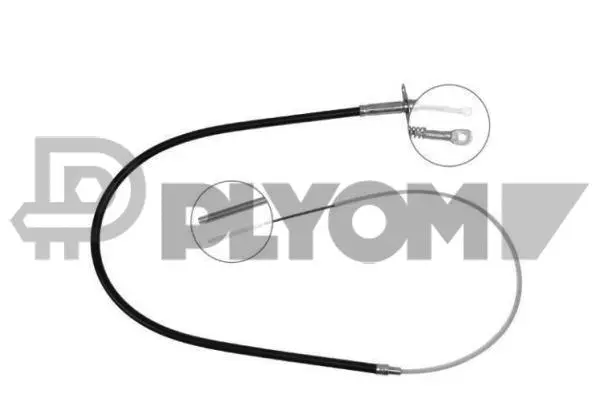 Cable Pull, parking brake (P766044)