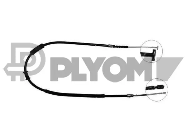 Cable Pull, parking brake (P017995)