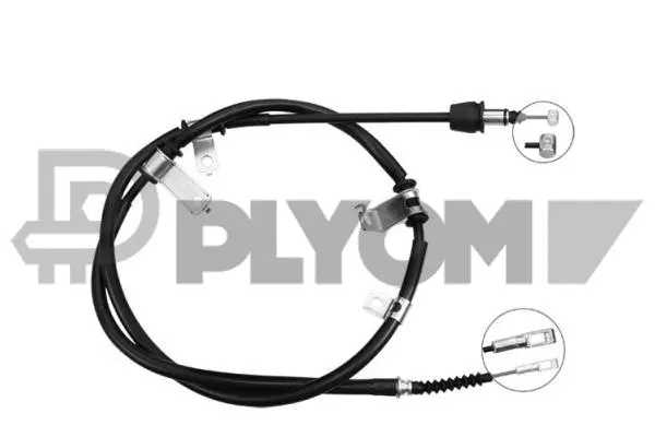 Cable Pull, parking brake (P763236)