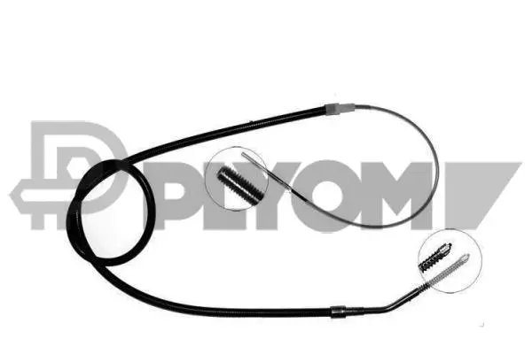 Cable Pull, parking brake (P208000)