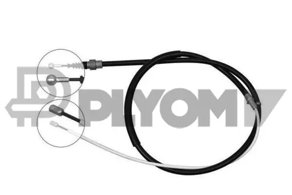 Cable Pull, parking brake (P765995)