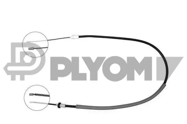 Cable Pull, parking brake (P765762)