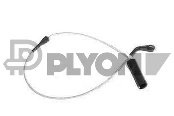 Warning Contact, brake pad wear (P755108)