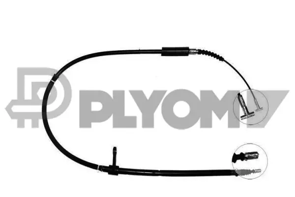 Cable Pull, parking brake (P218010)