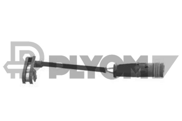 Warning Contact, brake pad wear (P462430)