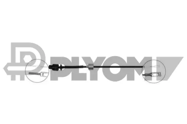 Cable Pull, clutch control (P033769)