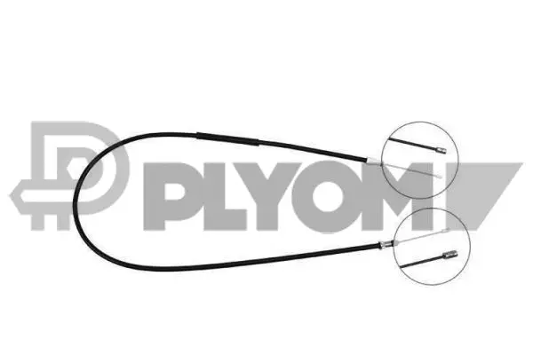 Cable Pull, parking brake (P762206)