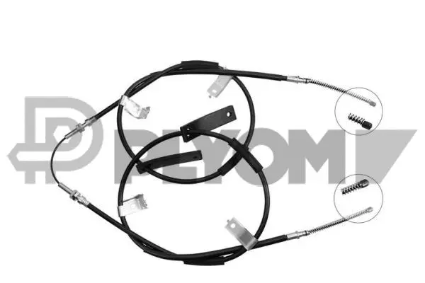 Cable Pull, parking brake (P763189)