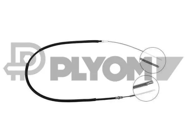 Cable Pull, parking brake (P468058)