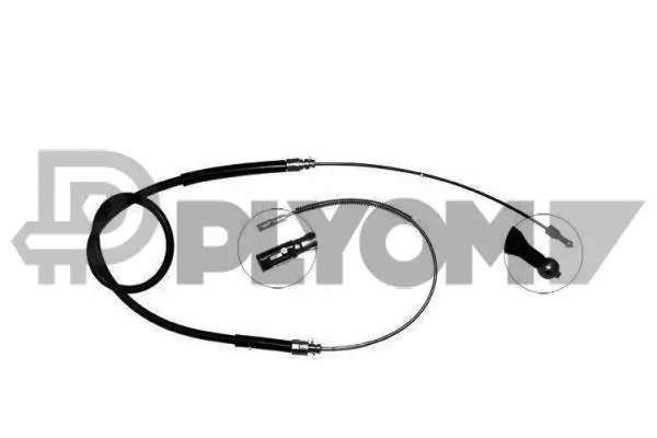 Cable Pull, parking brake (P766234)