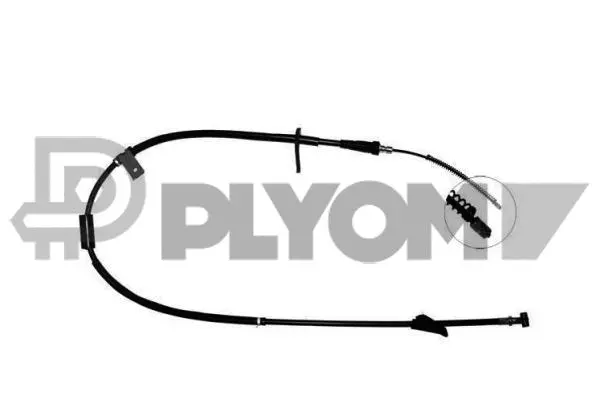 Cable Pull, parking brake (P762007)