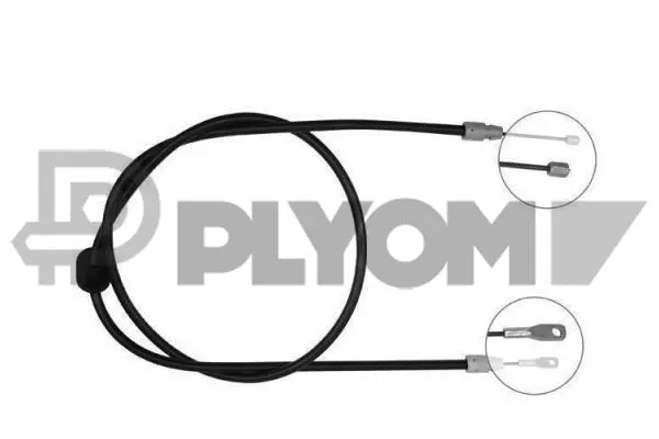Cable Pull, parking brake (P766265)