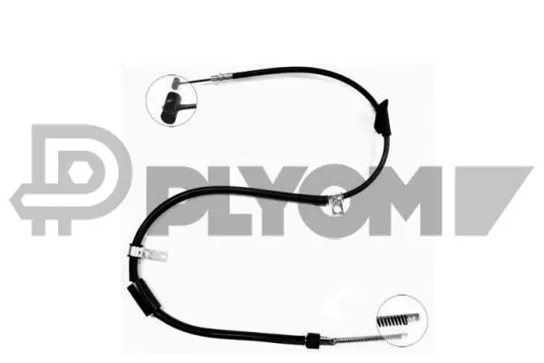 Cable Pull, parking brake (P762648)