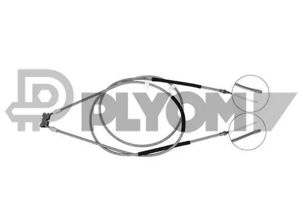 Cable Pull, parking brake (P088035)