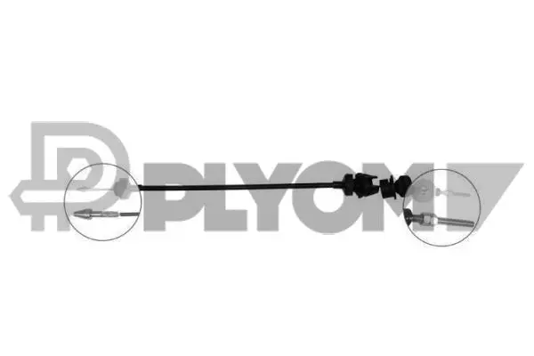 Cable Pull, clutch control (P036551)