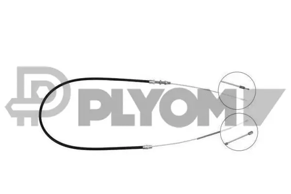 Cable Pull, parking brake (P762165)