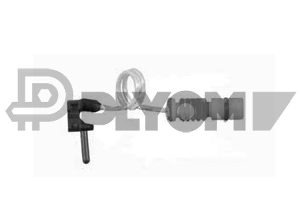 Warning Contact, brake pad wear (P201521)