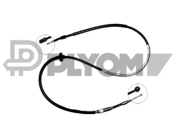 Cable Pull, parking brake (P468068)