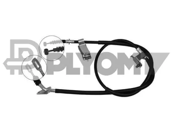Cable Pull, parking brake (P761765)